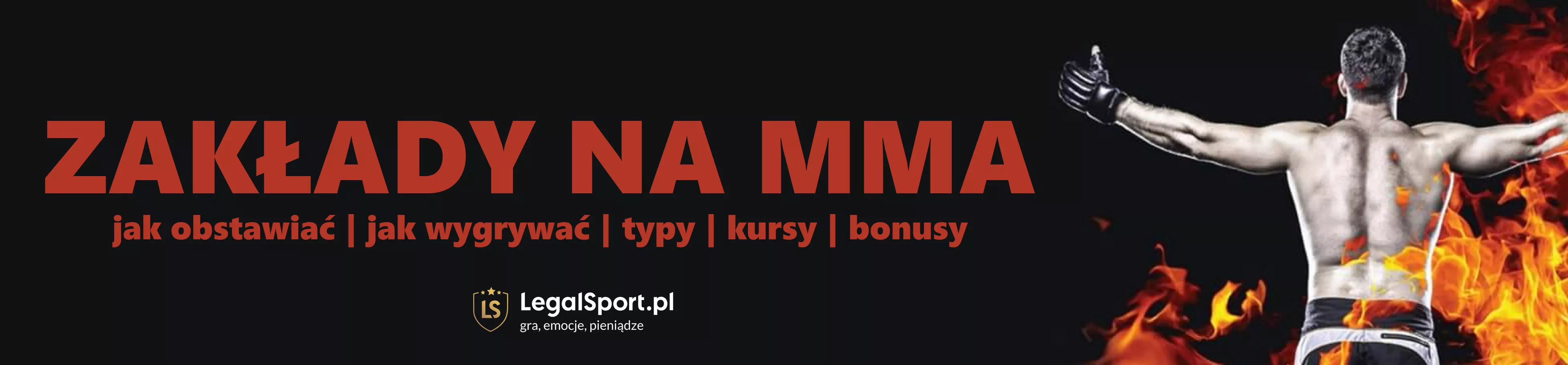 Zakłady bukmacherskie na MMA w ofertach legalnych polskich bukmacherów. Bonusy, typy, kursy online na MMA