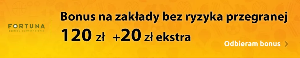Cashback w eFortuna Zakłady Bukmacherskie z kodem promocyjnym. Odbiór na konto depozytowe bez obrotu