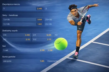 Tenis zakłady bukmacherskie. Jak obstawiać, jaki bukmacher najlepszy