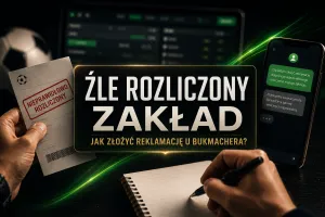 Źle rozliczony zakład - jak złożyć reklamację u bukmachera?
