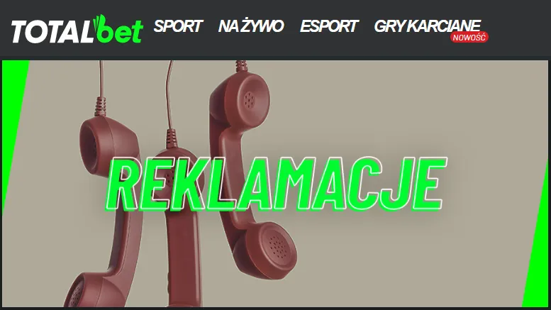 TOTALbet Zakłady Sportowe - jak złożyć oficjalną reklamację u buka