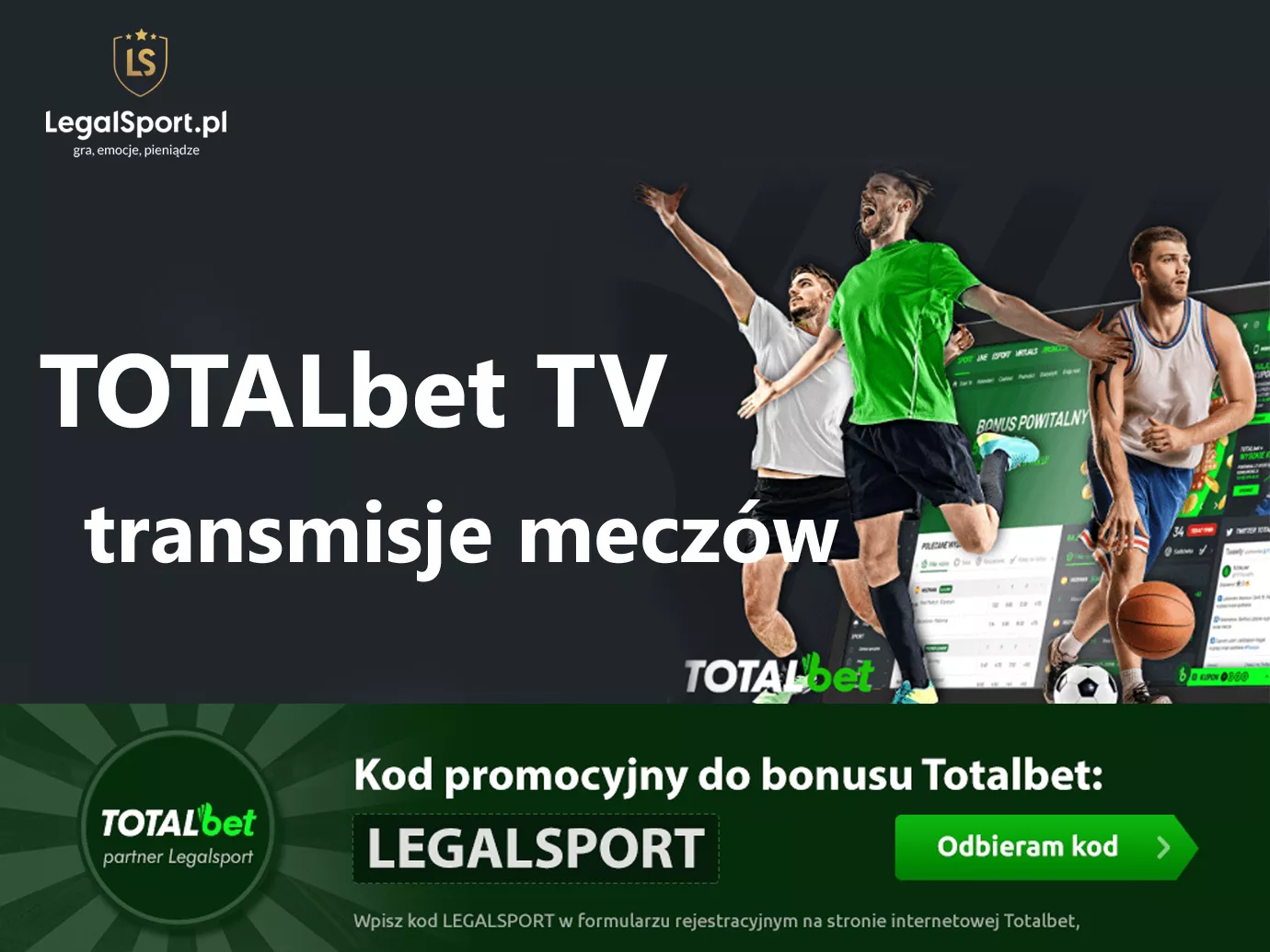 TOTALbet transmisje TV