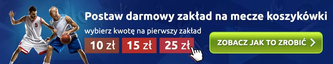 Darmowe bonusy na koszykówkę. Freebety u legalnych bukmacherów na basket