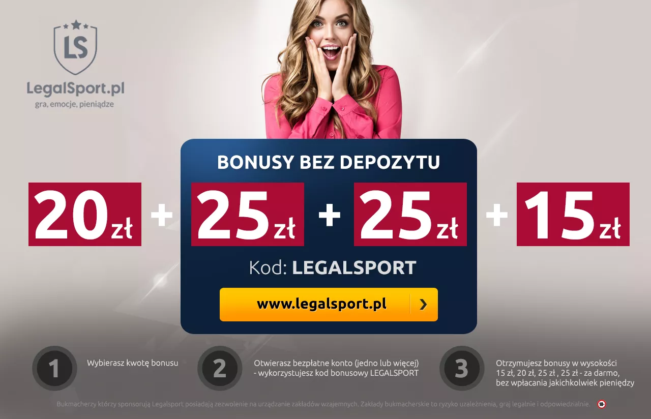 Bonusy bez depozytu z kodem promocyjnym - freebet na start - darmowa kasa na kupon