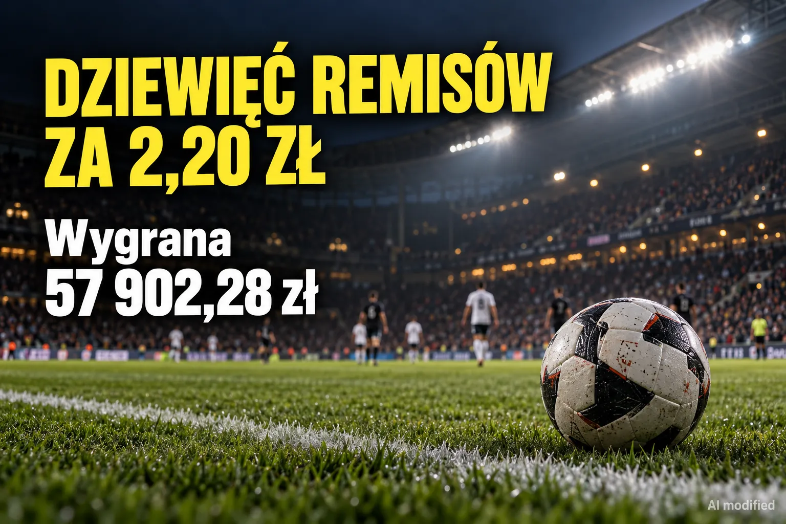 9 remisów na wygranym kuponie