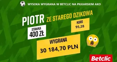 Wygrał 30 184 zł na prostym AKO4