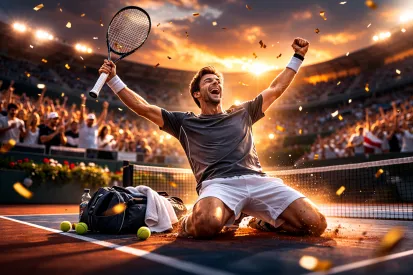 Wygrana live 529 412 zł  na niszowych turniejach tenisa