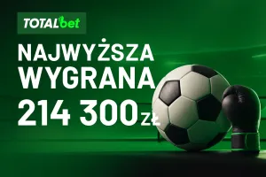 Totalbet najwyższa wygrana 214 300 zł