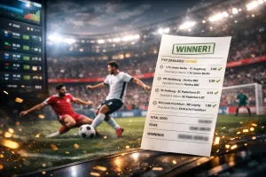 Zagrał za 20 zł i wygrał 5 000 zł obstawiając ligę niemiecką