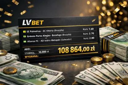 Wygrał 108 864 zł na lidze brazylijskiej 