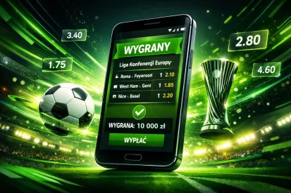 Wygrany kupon na Ligę Konferencji Europy