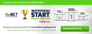 Bonus 1250 zł - oferta dla początkujących graczy