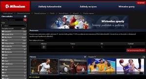 strona internetowa Milenium
