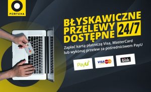 zdjęcie do tekstu o płatnościach w Fortunie