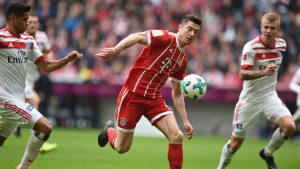 Lewandowski najlepszym zagranicznym strzelcem Bayernu