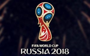 logo MŚ 2018 na ciemnym tle