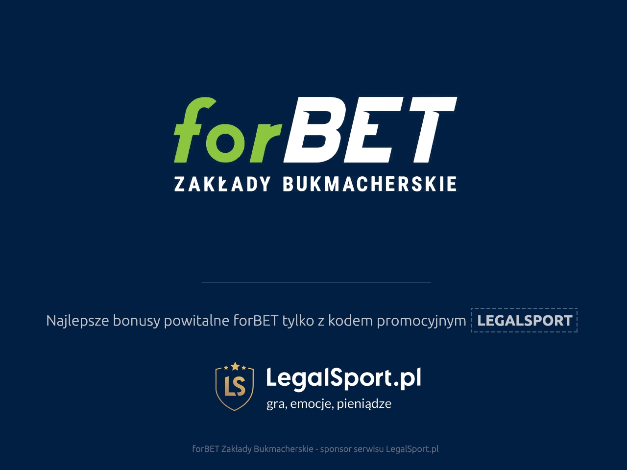 forBET Zakłady bukmacherskie - logo operatora logo bukmachera forBET