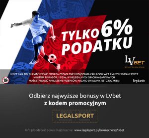 Promocja bukmachera LVbet na finały mundialu