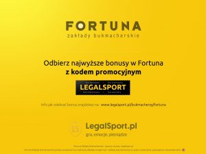 Fortuna - legalny polski bukmacher Fortuna Zakłady Bukmacherskie