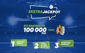 Promocja bukmacherska w forBET EkstraJackpot w forBET - 100 000 zł do wygrania