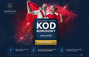 Kod bonusowy LEGALSPORT - najlepsze bonusy powitalne u bukmacherów Kod bonusowy LEGALSPORT