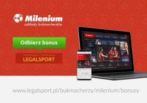 Milenium to legalny polski bukmacher Happy Hour - promocja w Milenium Zakłady Bukmacherskie