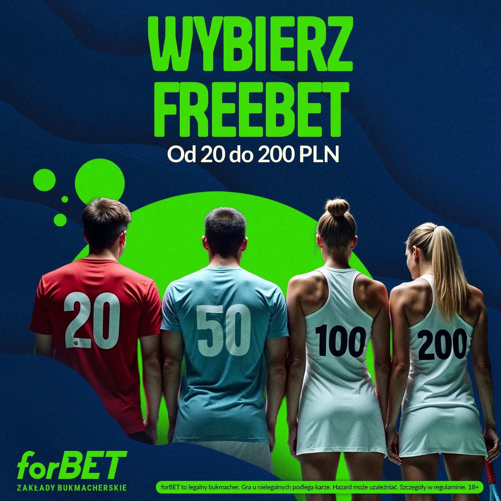 Wybierz freebet na Ligę Mistrzów od forBET