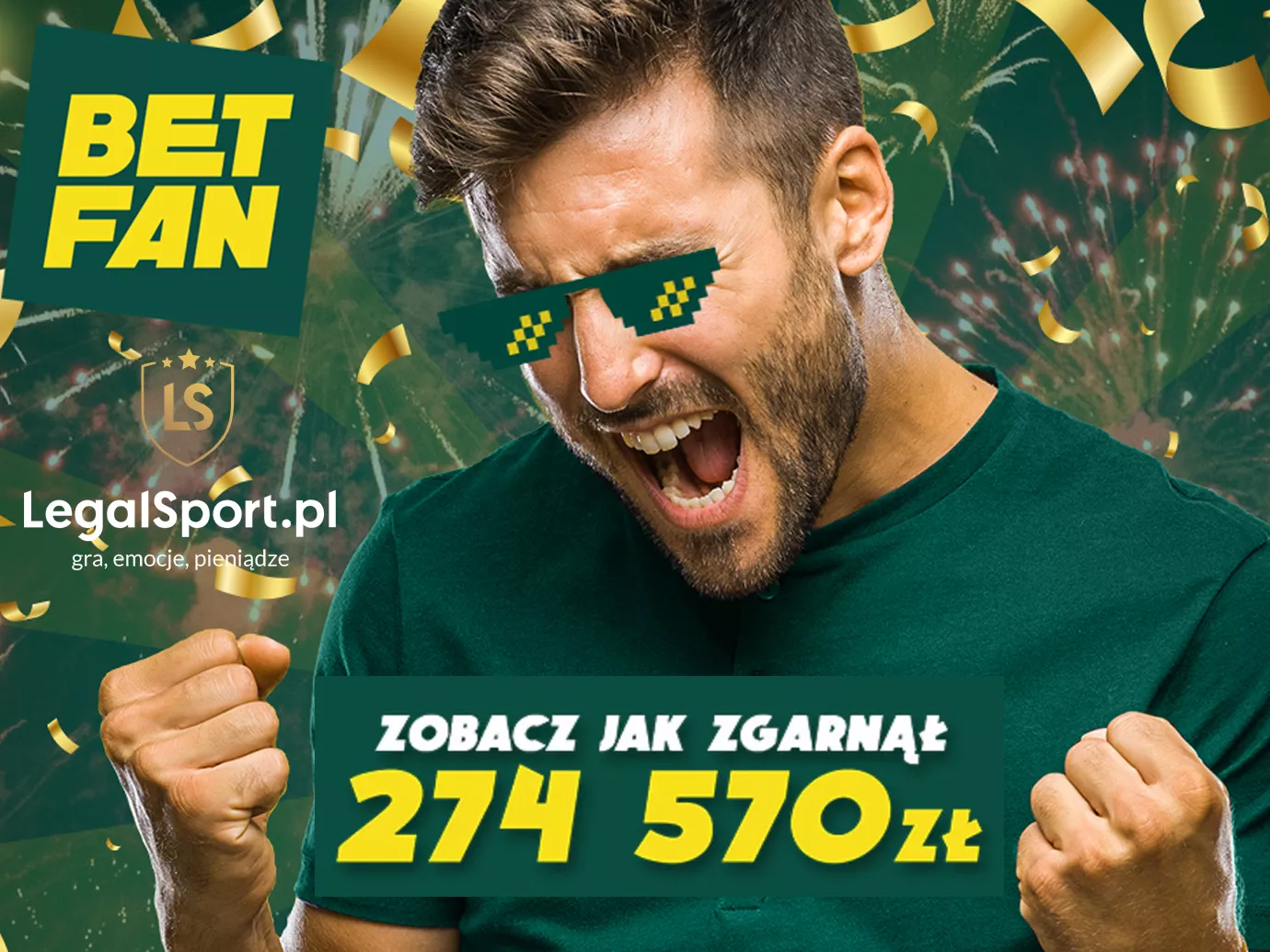 Rekordowa wygrana w BETFAN - prawie 275 000 zł z kuponu AKO