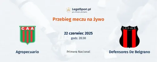Przebieg Agropecuario - Defensores De Belgrano