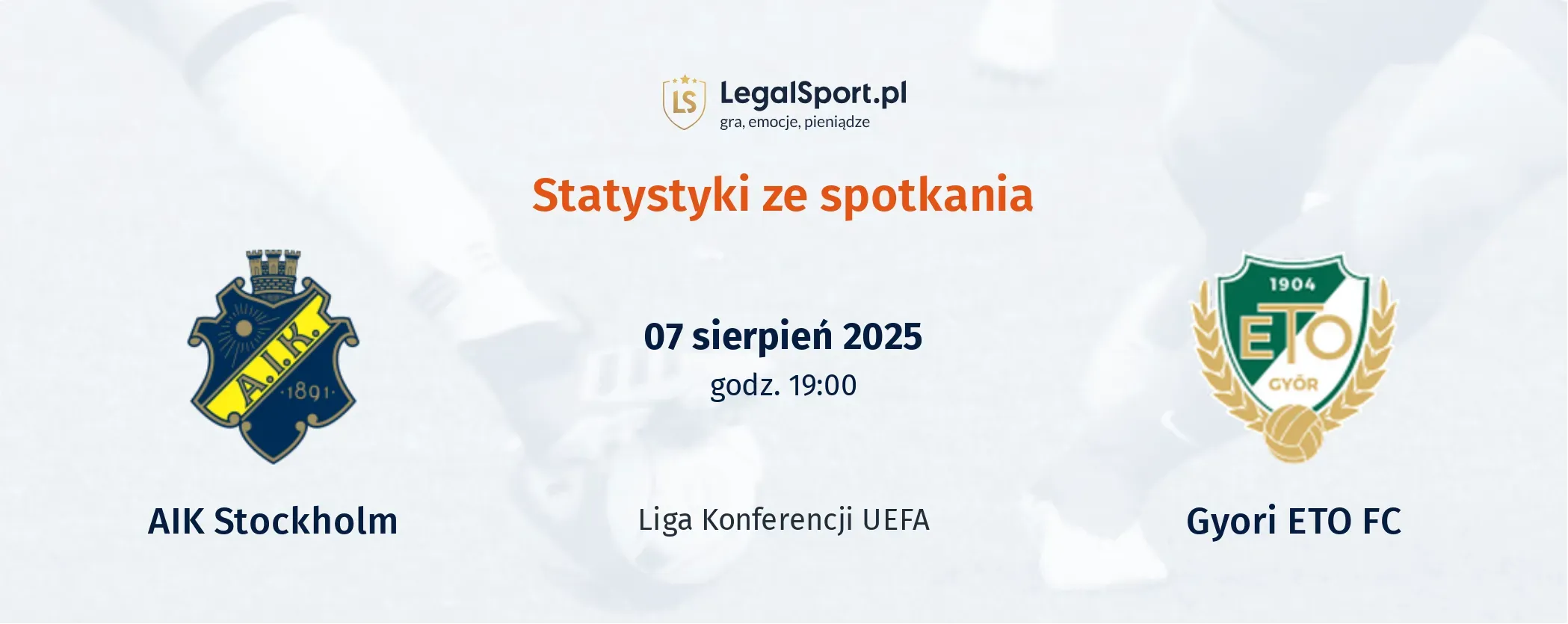 Statystyki AIK Stockholm - Gyori ETO FC