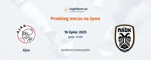 Przebieg Ajax - PAOK