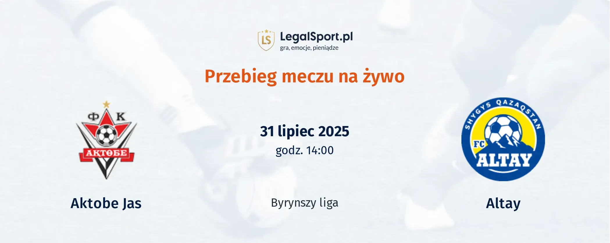 Przebieg Aktobe Jas - Altay