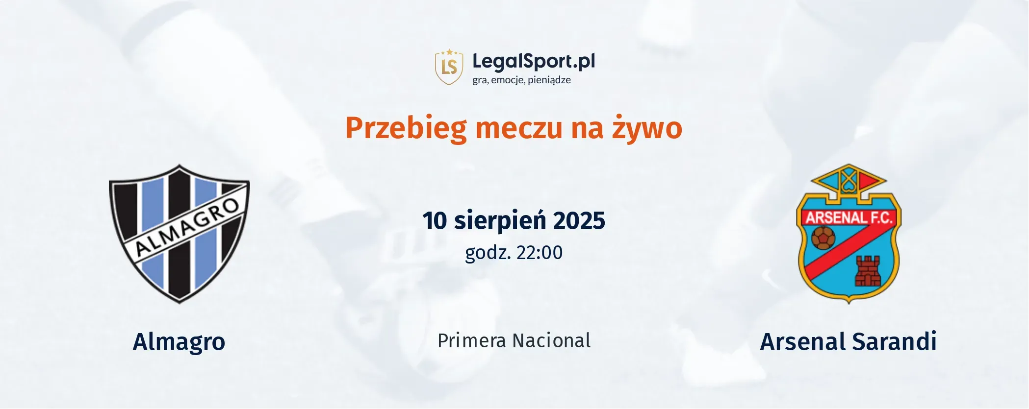 Przebieg Almagro - Arsenal Sarandi