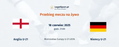 Przebieg Anglia U-21 - Niemcy U-21