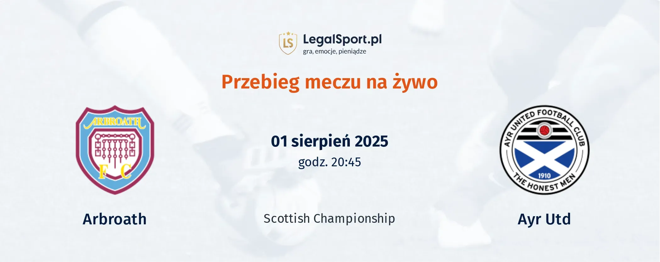 Przebieg Arbroath - Ayr Utd