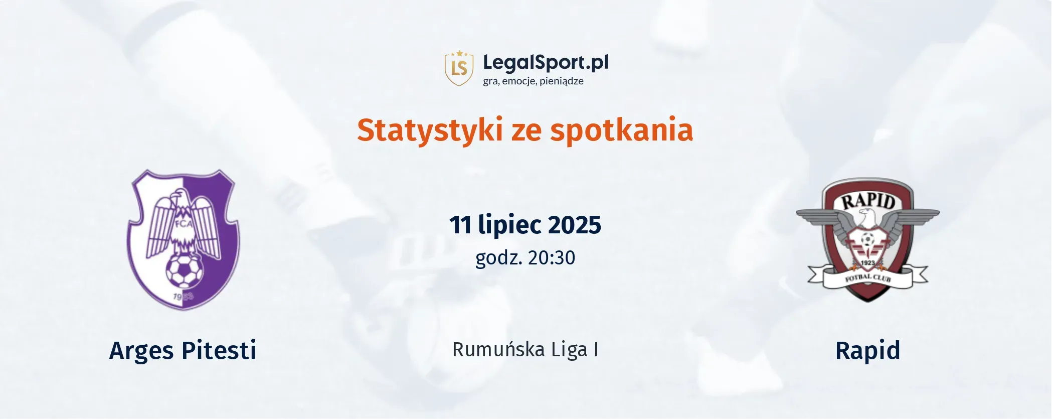Statystyki Arges Pitesti - Rapid