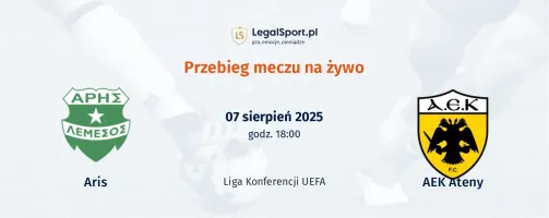 Przebieg Aris - AEK Athens FC