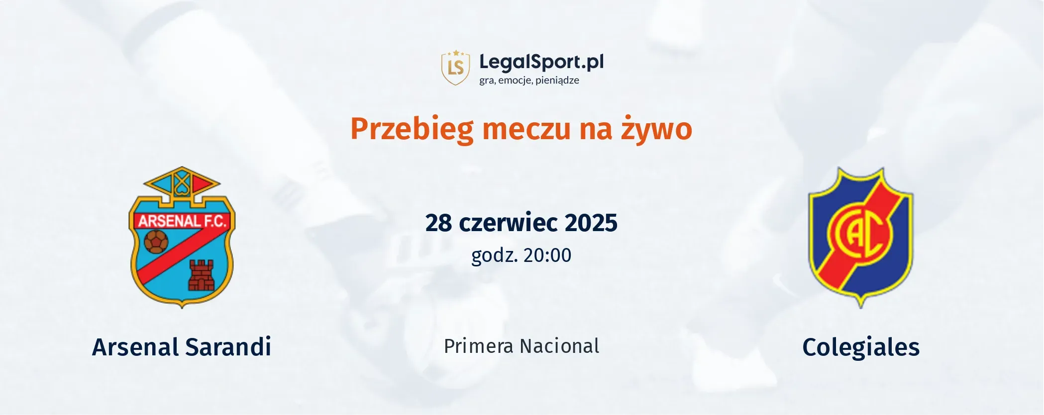 Przebieg Arsenal Sarandi - Colegiales