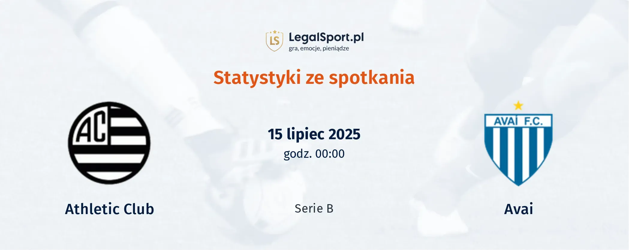 Statystyki Athletic Club - Avai