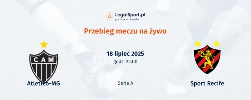 Przebieg Atletico-MG - Sport Recife