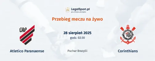 Przebieg Atletico Paranaense - Corinthians