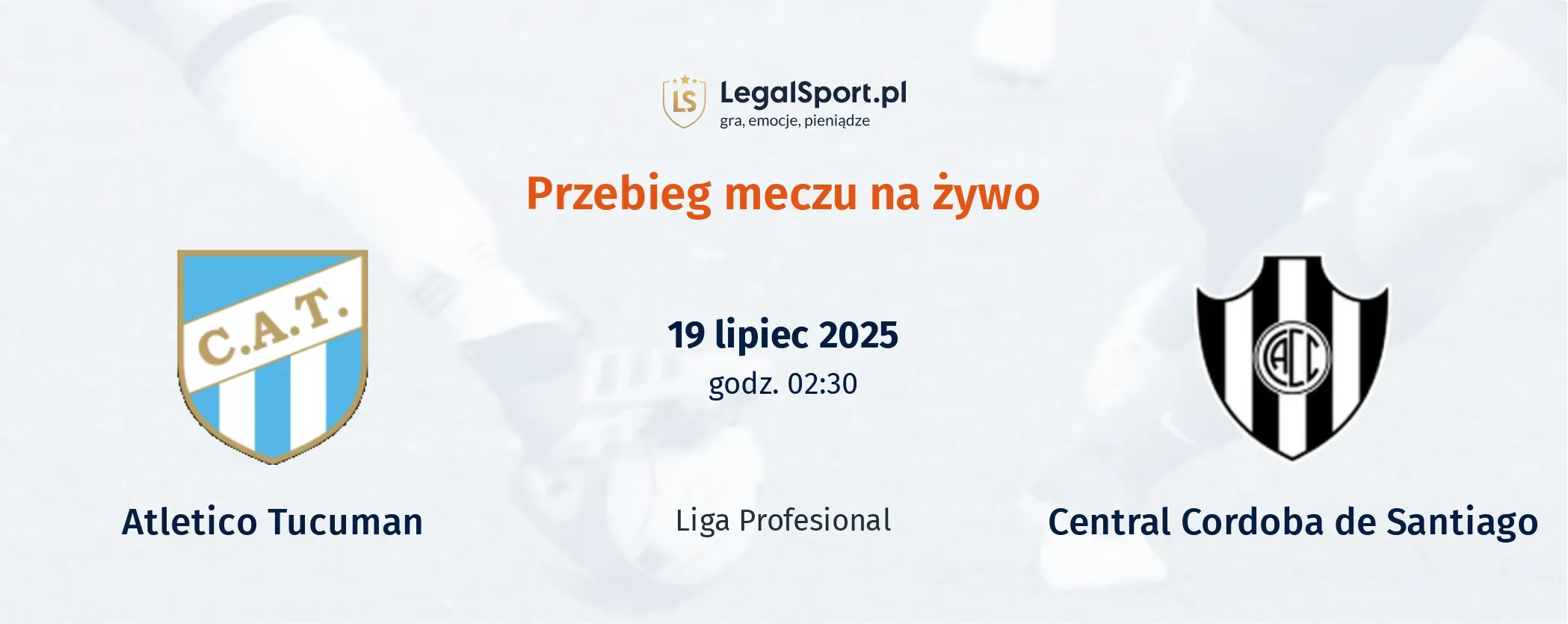 Przebieg Atletico Tucuman - Central Cordoba de Santiago