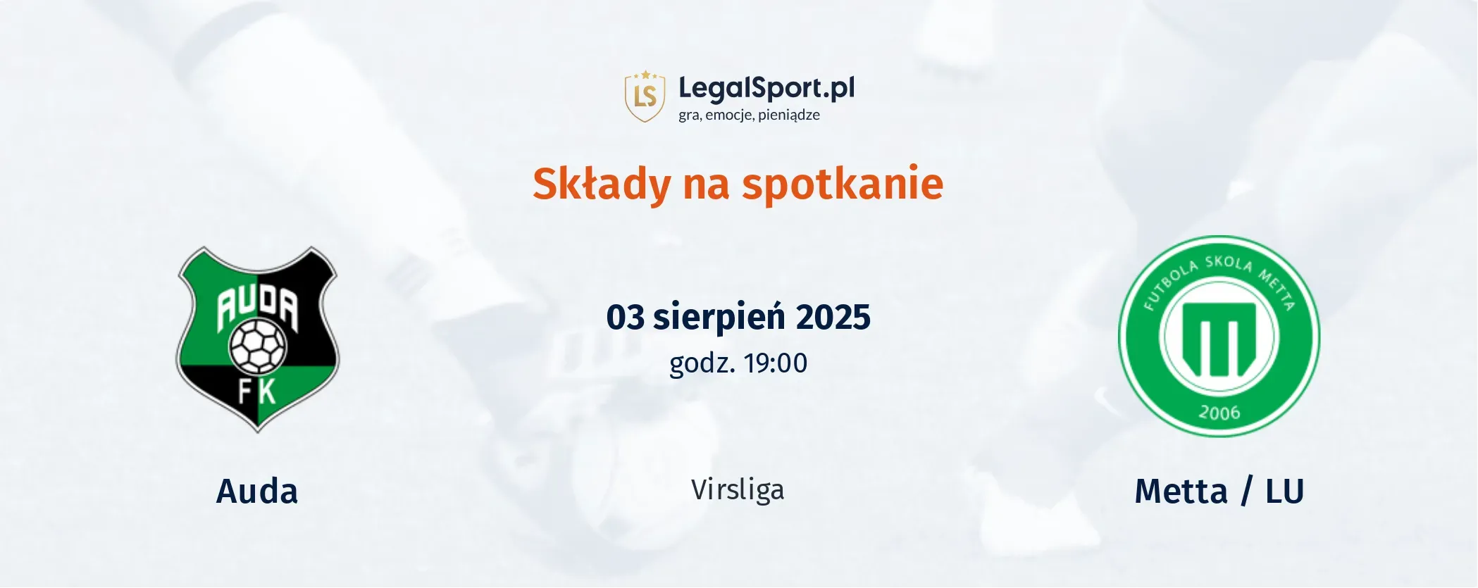 Składy Auda - Metta / LU