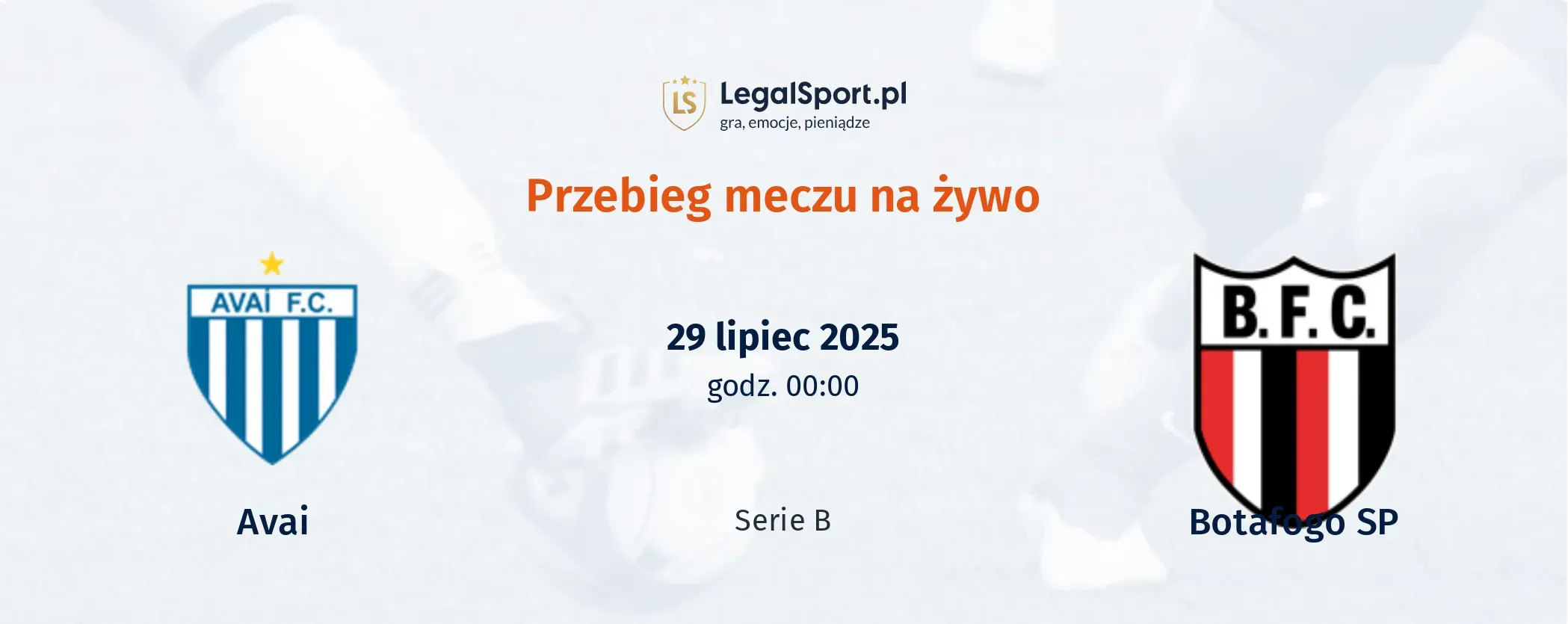 Przebieg Avai - Botafogo SP