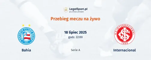 Przebieg Bahia - Internacional