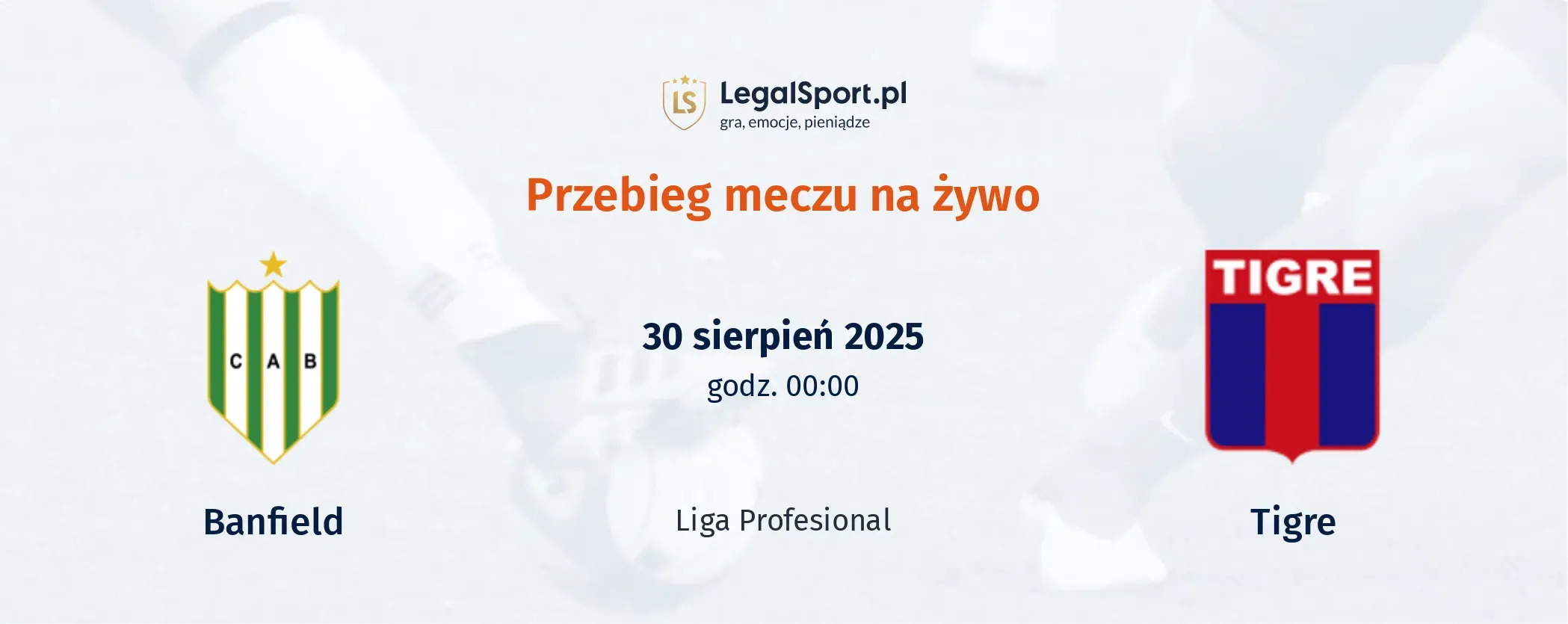 Przebieg Banfield - Tigre