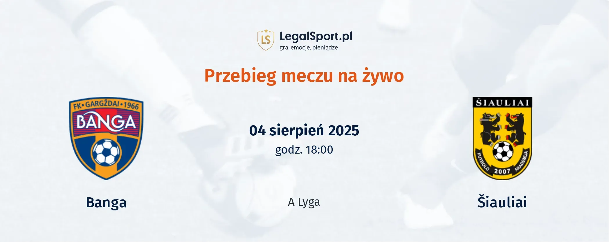 Przebieg Banga - Šiauliai