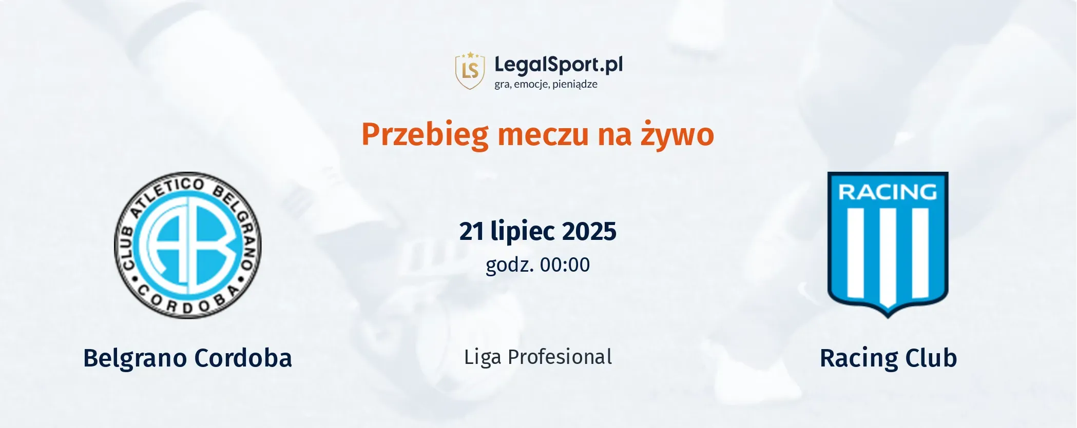 Przebieg Belgrano Cordoba - Racing Club