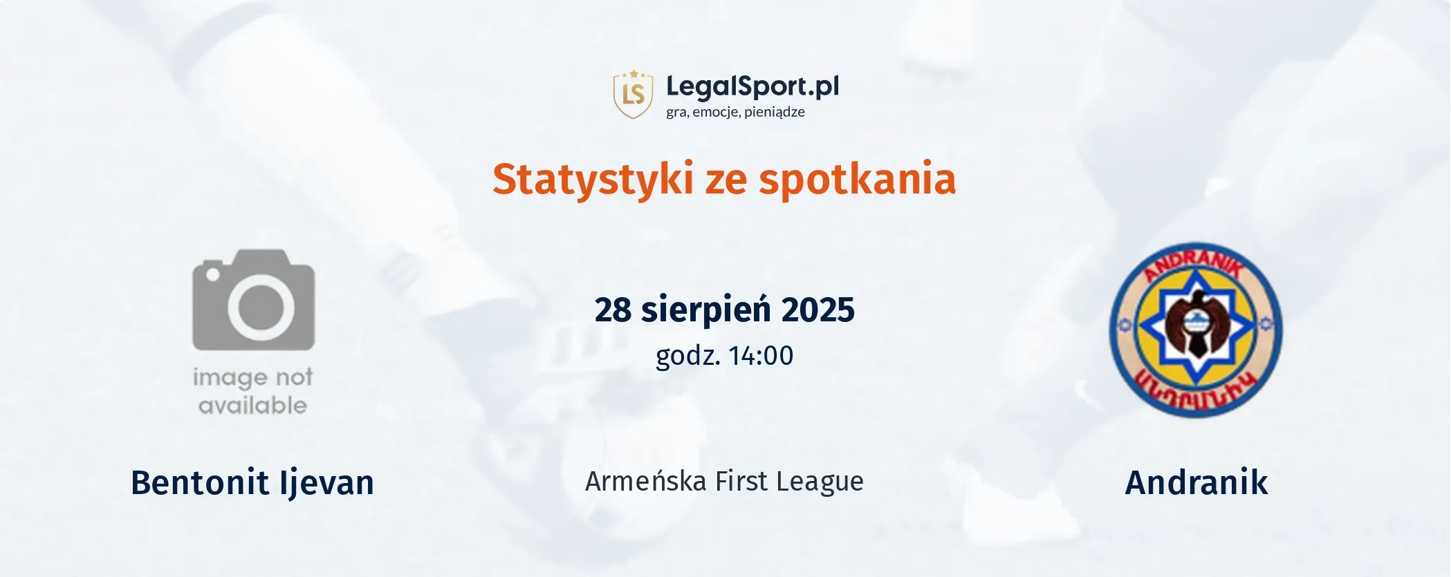 Statystyki Bentonit Ijevan - Andranik