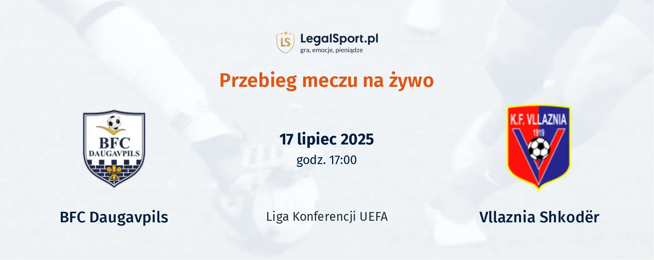 Przebieg BFC Daugavpils - Vllaznia Shkodër